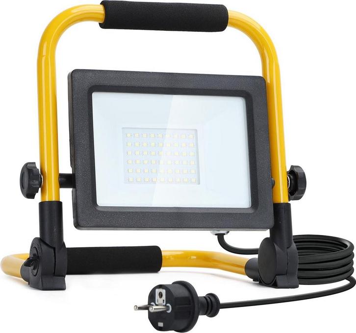 Bouwlamp LED - Werklamp - IP44 - 30W - Aigostar, Doe-het-zelf en Verbouw, Bouwverlichting, Zo goed als nieuw, Verzenden