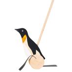 Nieuw Goki Houten Duwfiguur Pinguin, Kinderen en Baby's, Speelgoed | Babyspeelgoed, Ophalen of Verzenden, Nieuw