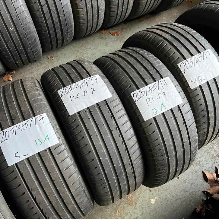 4 x Pirelli Cinturato P7 205-45-17 Zomerbanden 5mm, Auto-onderdelen, Banden en Velgen, 17 inch, Zomerbanden, 205 mm, Personenwagen