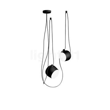 Flos Aim en Aim Small Mix LED 2-lichts, zwart - Tweedekans - beschikbaar voor biedingen