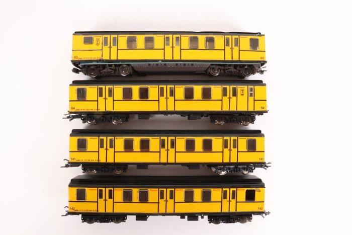 Zelfbouw/ merk niet bekend H0 - Treinset (4) - U-bahn, Hobby en Vrije tijd, Modeltreinen | H0