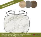 XOOON Masura eetkamertafel ovaal HPL/metaal - Wit, Ophalen of Verzenden, Nieuw