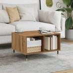 vidaXL Salontafel 60x50x36,5 cm bewerkt hout artisanaal, Verzenden, Nieuw, Overige houtsoorten, 50 tot 100 cm