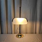 Bureaulamp - Bankierslamp - Brons, Glas - in hoogte, Antiek en Kunst
