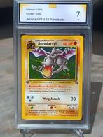 Pokémon - 1 Card - Aerodactyl first edition prerelease, Hobby en Vrije tijd, Verzamelkaartspellen | Pokémon, Nieuw