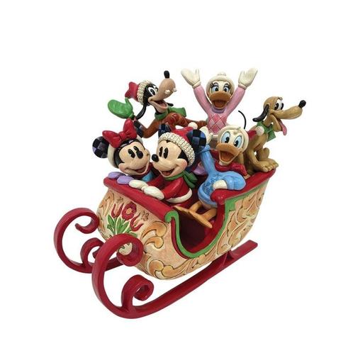 Mickey and Friends A Sleigh Full of Joy 21 cm, Verzamelen, Disney, Nieuw, Ophalen of Verzenden