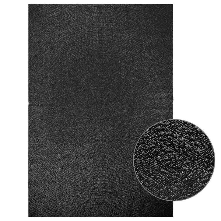 vidaXL Vloerkleed ZIZUR binnen en buiten 200x290cm jute look, Huis en Inrichting, Stoffering | Tapijten en Kleden, Nieuw, Verzenden