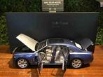 Kyosho 1:18 - Modelauto -Rolls-Royce Ghost - Blauw metallic, Hobby en Vrije tijd, Modelauto's | 1:5 tot 1:12, Nieuw