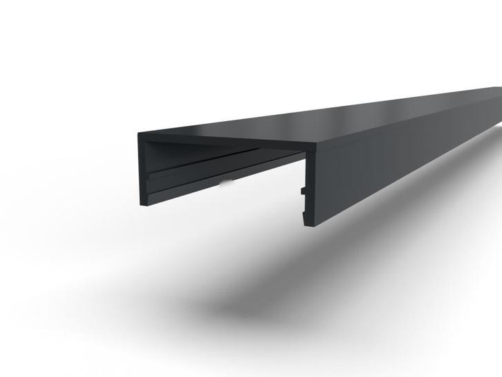 Afdekkap midden-5000 mm-Zwart structuur RAL 9005, Doe-het-zelf en Verbouw, Glas en Ramen, Ophalen of Verzenden