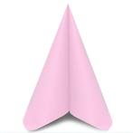 Airlaid Servetten Licht Roze 40x40cm 1/4 vouw doos 300 stuks, Nieuw