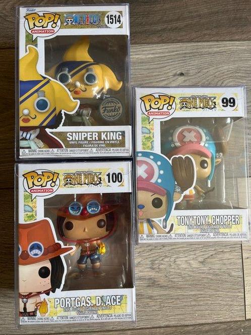 Funko - Funko Pop One Piece Collection of 3, Antiek en Kunst, Antiek | Speelgoed