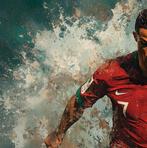 I_KONIQ (1969) - RONALDO IN ACTION in BASQUIAT STYLE, Nieuw