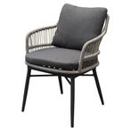 Catania Lido dining tuinset 240x110xH75 cm 7 delig antraciet, Tuin en Terras, Tuinsets en Loungesets, Ophalen of Verzenden, Nieuw