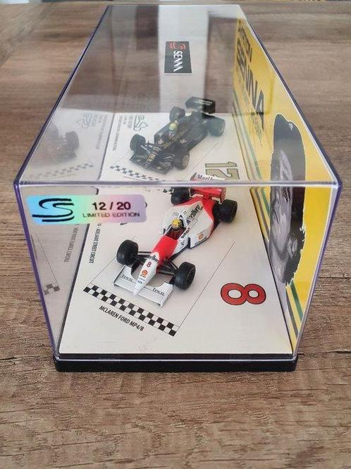 Mclaren - Formula One - Ayrton Senna - Figuurtje, Kunstwerk,, Hobby en Vrije tijd, Modelauto's | 1:5 tot 1:12