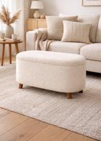 Poef - Hout - Opbergruimte - Teddy 80cm