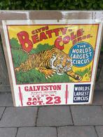 Clyde Beatty cole bros - Circus Poster clyde beatty cole