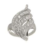 Other brand - Ring Platina, Sieraden, Tassen en Uiterlijk, Ringen, Nieuw