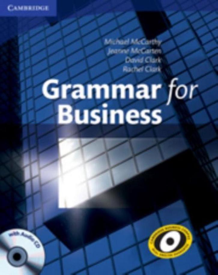 Grammar for Business with Audio CD 9780521727204 McCarthy, Boeken, Overige Boeken, Gelezen, Verzenden