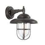 Monte Antiek Wandlamp Zwart Buitenverlichting, Tuin en Terras, Overige materialen, Verzenden, Wandlamp, Nieuw