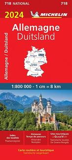 Wegenkaart - Landkaart 718 Duitsland 2024 - Michelin, Nieuw, Verzenden