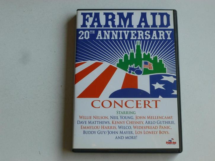 Farm Aid - 20 th. Anniversary Concert (DVD), Cd's en Dvd's, Dvd's | Muziek en Concerten, Zo goed als nieuw, Verzenden