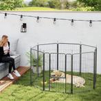 TRUUSK Puppyren 8-hoekig Puppyuitloop Met 8 Roosterplaten De, Dieren en Toebehoren, Verzenden, Nieuw