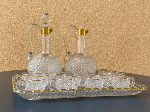 Baccarat - Tafelservies voor 12 (14) - Kristal - zeldzaam, Antiek en Kunst, Antiek | Meubels | Tafels