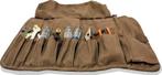 Burly Brand Voyager Tool Roll - Dark Oak - B15-1030D, Ophalen of Verzenden