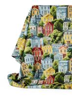 Stedelijke regenboog: Exclusieve Gobelin Jacquard uit de