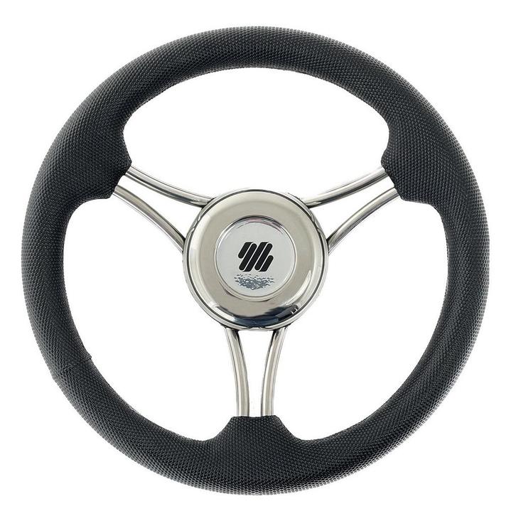 Ultraflex Stuurwiel Type V21 Zwart 35 cm, Watersport en Boten, Bootonderdelen, Nieuw, Ophalen of Verzenden