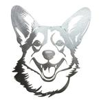 Wanddecoratie metaal hondenras Corgi, Verzenden, Nieuw