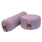 Pakket bolster en meditatiekussen - lavendel, Sport en Fitness, Overige Sport en Fitness, Verzenden, Nieuw