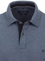 Casa Moda Polo Shirt Comfort Fit Effen Stretch 004470-126, Kleding | Heren, Polo's, Verzenden, Nieuw, Blauw