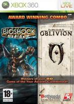 Xbox 360 BioShock & Elder Scrolls IV: Oblivion, Spelcomputers en Games, Games | Xbox 360, Zo goed als nieuw, Verzenden