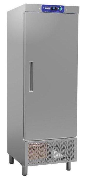 Koelkast INOX 1 deur 554 Liter HorecaTraders, Zakelijke goederen, Horeca | Keukenapparatuur, Verzenden