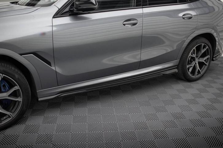 Side Skirts Diffuser V.1 voor BMW X6 G06 Facelift M-Pack, Auto diversen, Tuning en Styling, Ophalen of Verzenden
