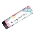 2 Party Popper Happy Birthday Pastel Plastic / Paper 15 cm, Ophalen of Verzenden, Nieuw