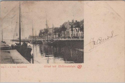 HELLEVOETSLUIS - Groet uit Hellevoetsluis, Verzamelen, Ansichtkaarten | Nederland, Verzenden