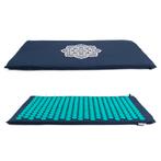 Spijkermat Shakti Mat Katoen Lotus Blauw met Mandala, Nieuw, Verzenden