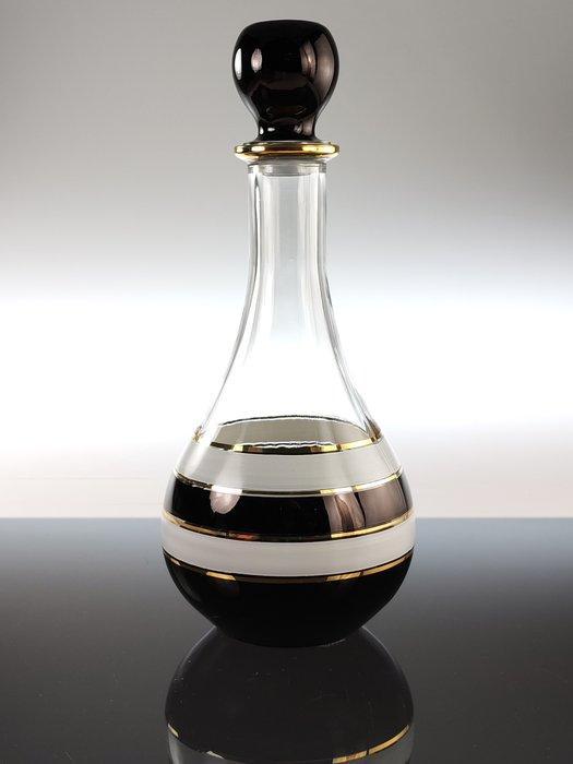 Secoloventesimo - Fles - Met de hand geschilderde gouden, Antiek en Kunst, Antiek | Glas en Kristal