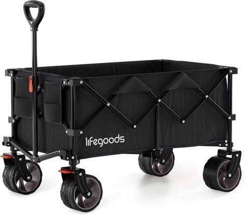 Tweedekans | LifeGoods Bolderkar - XL - Opvouwbaar - 200L -, Caravans en Kamperen, Bolderkarren, Zo goed als nieuw, Ophalen of Verzenden