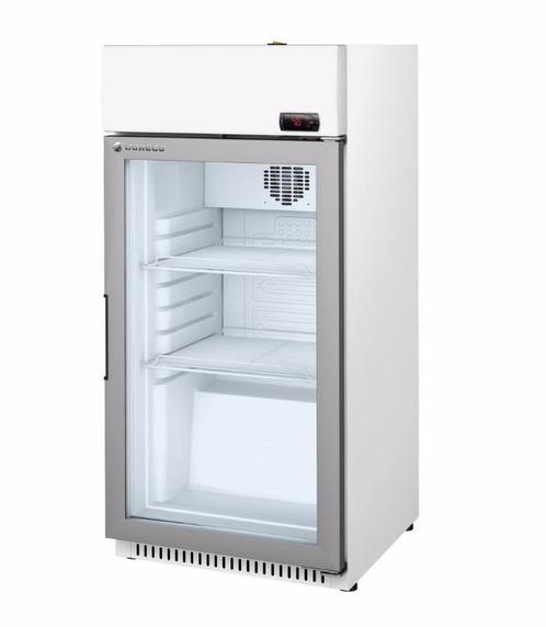Koelkast met Glasdeur | Wit met Staal Coreco, Zakelijke goederen, Horeca | Keukenapparatuur, Verzenden