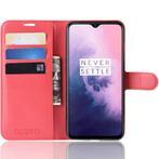 ProGuard OnePlus 7 Hoesje Wallet Flip Case Rood, Verzenden, Nieuw, Hoesje of Tasje