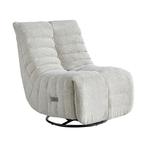 *WOONWINKEL* Elektrische Lounge Fauteuil Beige, Huis en Inrichting, Fauteuils, Verzenden, Nieuw, Stof