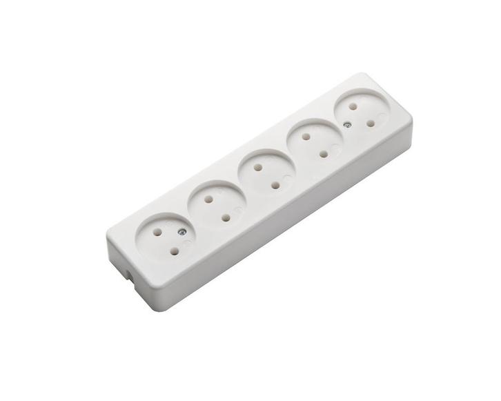 Martin Kaiser 5-Weg Tafelcontactdoos 16A Arctic White, Doe-het-zelf en Verbouw, Elektra en Kabels, Overige typen, Nieuw, Verzenden