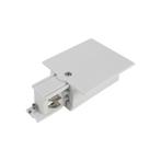 3 Fase Rail Voedingsconnector RIGHT | Inbouw | Wit, Ophalen of Verzenden, Nieuw, Kunststof