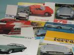 Folders - Porsche - Ferrari - Ford - Jaguar - Alfa - Lancia, Boeken, Zo goed als nieuw, Algemeen