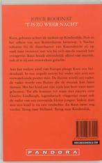 t Is zo weer nacht / Pandora pockets 9789046703922, Boeken, Verzenden, Gelezen, Joyce Roodnat