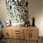 Piastra Dressoir 4D + 4L Mango Warm naturel - Pronto Wonen, Huis en Inrichting, Ophalen of Verzenden, Nieuw, 150 tot 200 cm, Industrieel