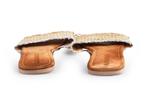 Lazamani Slippers in maat 42 Goud | 10% extra korting, Kleding | Dames, Schoenen, Slippers, Overige kleuren, Verzenden, Lazamani
